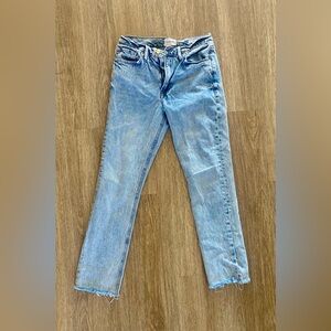 Frame Denim Le Piper Light Blue Jeans